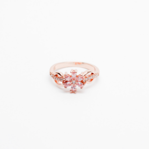 Rosy Statement Gemstone Ring